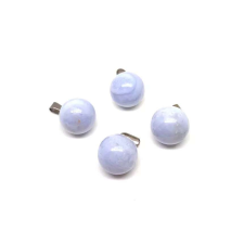 Golyó medál kalcedon 12mm medál
