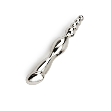  Golyós acél dupla dildó. műpénisz, dildó