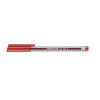  Golyóstoll, 0,3 mm, kupakos, STAEDTLER "Ball 432", piros
