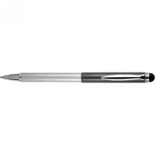  Golyóstoll metál szürke test, Zebra Stylus Telescopic, írásszín kék toll
