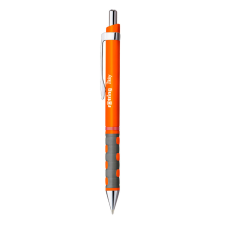 Golyóstoll neonnarancs test, Rotring Tikky III, írásszín kék toll
