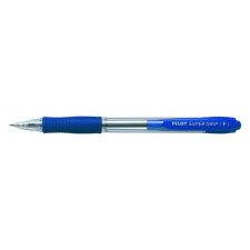 Golyóstoll PILOT Super Grip Ball Point Pen Fine nyomógombos kék toll