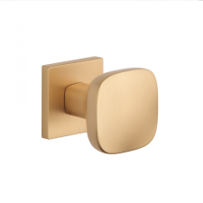Gomb APRILE QUERCA Q SLIM 7MM KG - Szatén arany zár és alkatrészei