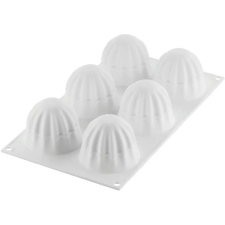  Gömb csíkozással szilikon forma , 6 db-os, 17×30 cm sütés és főzés