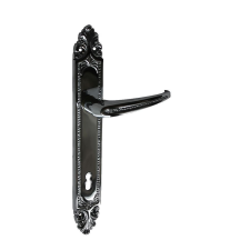 Gomboss/Perfekto Barokk Kilincsgarnitúra Fényes Króm 90 mm PZ zár és alkatrészei