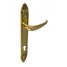 Gomboss/Perfekto Barokk Kilincsgarnitúra Réz 72 mm PZ zár és alkatrészei