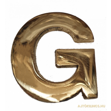 Gomboss/Perfekto Betű Nagy G 6,5 cm Réz kerti dekoráció