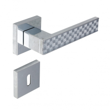 Gomboss/Perfekto Chess G13 Négyzetrozettás Fényes Króm WC zár és alkatrészei