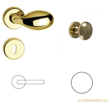 Gomboss/Perfekto Csepp Aszimmetrikus Gomb BB Réz PZ Gomb/Kilincs zár és alkatrészei