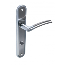 Gomboss/Perfekto Figo Pajzsos Szatén Króm Felület 90 mm WC zár és alkatrészei