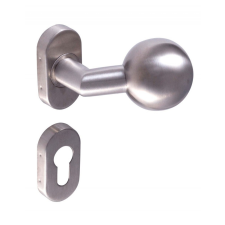 Gomboss/Perfekto Gomb Asszimetrikus Rozsdamentes inox OVÁL balos Fix-Forgó pár zár és alkatrészei