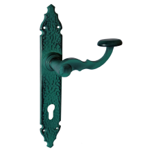 Gomboss/Perfekto Hamburg Íves Antik Zöld szín 85 mm PZ zár és alkatrészei