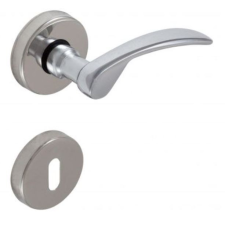 Gomboss/Perfekto Ida Körrozettás Fényes Króm WC zár és alkatrészei