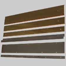 Gomboss/Perfekto Küszöbsín Rozsdamentes-Inox Fényes 20*750mm építőanyag
