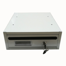 Gomboss/Perfekto Lépcsőházi Postaláda Fektetett Fehér 27X34X10 postaláda