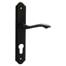 Gomboss/Perfekto Madeira Ajtókilincs Fekete Felület 90 mm PZ zár és alkatrészei