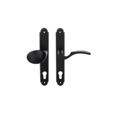 Gomboss/Perfekto Martin Fekete Asszimetrikus Gomb-Kilincs 55 WC BALOS zár és alkatrészei