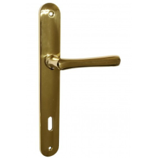 Gomboss/Perfekto Nosztalgia Pro domború rugós lemezes Réz 55 mm WC zár és alkatrészei