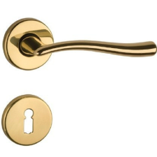 Gomboss/Perfekto Polaris Körrozettás Réz Csak Kilincs Felső Rozettán zár és alkatrészei