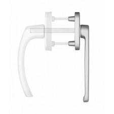 Gomboss/Perfekto Redőnyös Nagyalakú Ablakfélkilincs fehér garnitúra zár és alkatrészei