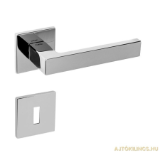 Gomboss/Perfekto Square Fényes króm Négyzetrozettás BB zár és alkatrészei