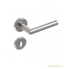 Gomboss/Perfekto Tímea Körrozetás Rozsdamentes Inox PZ (Műanyag Alaplap) Hengeres Gomb/Kilincs zár és alkatrészei