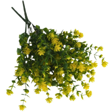  Gömbvirág csokor sárga 2db/csomag dekorációs kellék