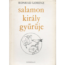 GONDOLAT KÖNYVKIADÓ Salamon király gyűrűje antikvárium - használt könyv