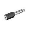Goobay 11100 3.5mm jack - 6.3mm jack Adapter