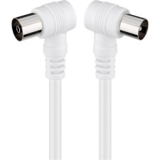 Goobay 11521 Koax antenna kábel 2.5m - Fehér (11521) kábel és adapter