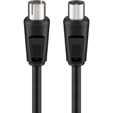 Goobay 11723 Koax antenna kábel 5m - Fekete (11723) kábel és adapter