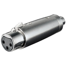 Goobay 27457 XLR RCA Fekete kábel és adapter