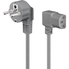 Goobay 50079 250V Hálózati tápkábel - 2m (50079) kábel és adapter
