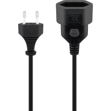 Goobay 50508 250V Tápkábel hosszabbító - 3m (50508) kábel és adapter