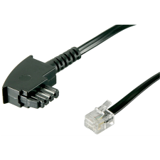 Goobay 50941 TAE-F Kábel 3 m - Fekete (50941) kábel és adapter