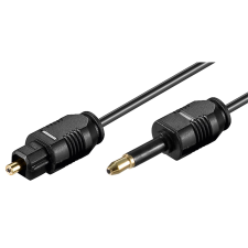 Goobay 51225 Toslink apa - 3.5mm Toslink apa Kábel (2m) kábel és adapter