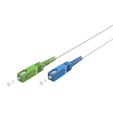 Goobay 59619 optikai patch kábel OS2 Simplex 2m - Fehér (59619) kábel és adapter