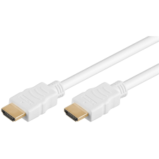 Goobay 61017 HDMI 2.0 - HDMI 2.0 Kábel 0.5m - Fehér (61017) kábel és adapter