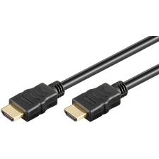 Goobay 61150 HDMI - HDMI 2.0 Kábel 1m - Fekete kábel és adapter