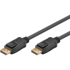 Goobay 64799 DisplayPort 1.4 - DisplayPort Kábel 3m - Fekete (64799)