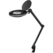 Goobay 65575 LED Asztali lámpa nagyítóval - Fekete (65575) világítás