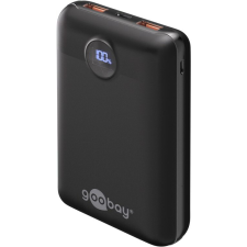 Goobay 65869 Powerbank Kompakt 20.000 mAh - Fekete (65869) power bank