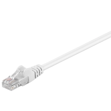 Goobay 68500 Szerelt UTP kábel 0,5 m fehér szín kábel és adapter