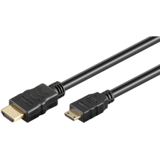 Goobay 74087 HDMI - Mini HDMI 2.0 Kábel 3m - Fekete (74087) kábel és adapter