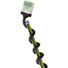 Goobay 74350 U/FTP Cat8.1 Patch kábel 0.15m - Fekete (74350) kábel és adapter