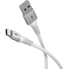 Goobay 74529 USB-A apa - USB-C apa 2.0 Adat és töltőkábel 0.5m - Fehér (74529)