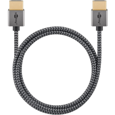 Goobay 75753 2 M HDMI A-típus (Standard) Szürke kábel és adapter