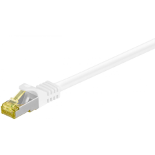 Goobay 91095 hálózati kábel Fehér 5 M Cat7 S/FTP (S-STP) kábel és adapter