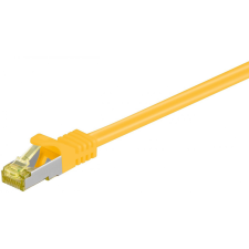 Goobay 91611 hálózati kábel Sárga 3 M Cat7 S/FTP (S-STP) kábel és adapter