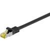 Goobay 91644 hálózati kábel Fekete 10 M Cat7 S/FTP (S-STP)